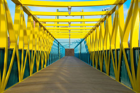 Μεταλλική γέφυρα στη Μινεάπολη