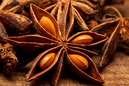 Anise close-up