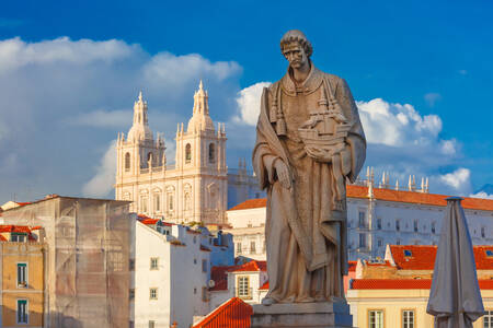Statue de Saint Vincent, Lisbonne