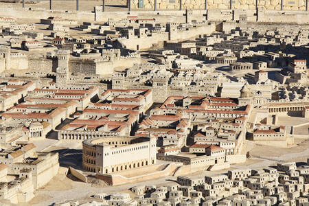 Model of ancient Jerusalem