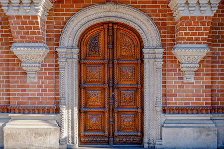 Вратата на къщата на търговеца Игумнов