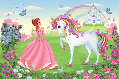 Prințesă și unicorn