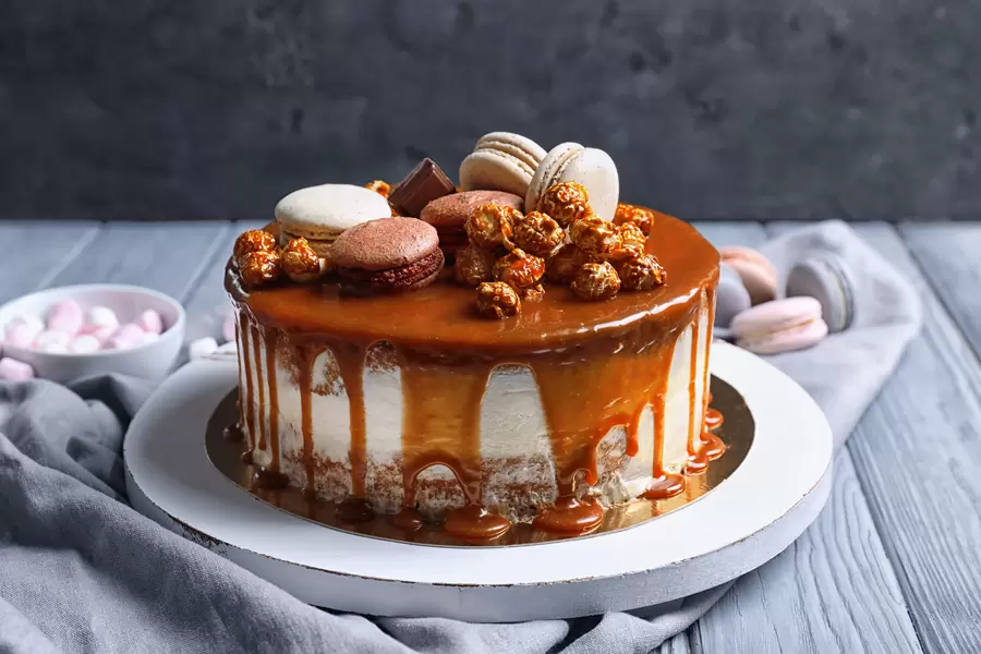 Karamell torta
