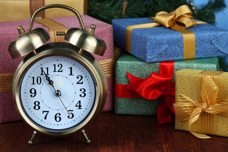 Alarm clock and gifts