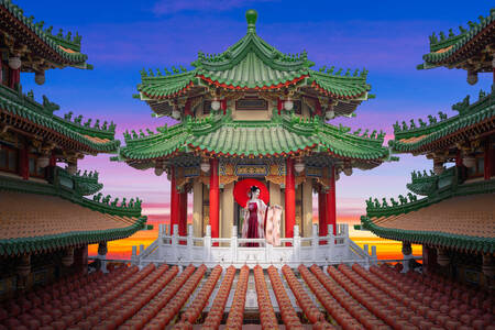 Храм Санфенг в Гаосюн