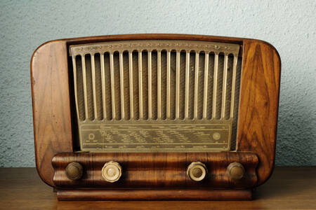 Vintage rádio