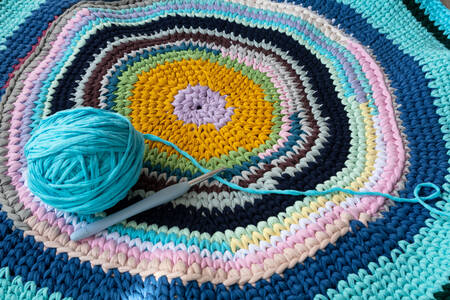 Yarn rug