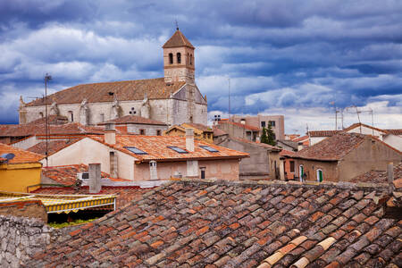 Rooftops in Simancas