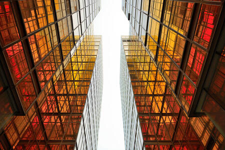 Hotel di vetro a Hong Kong