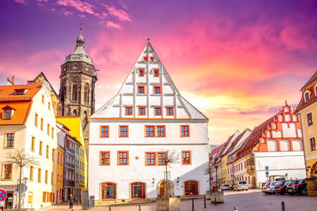 The Market Square of Pirna