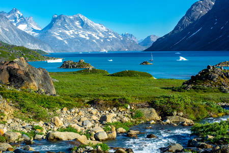 Grönland fjordjai