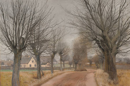 Laurits Andersen Ring: "A estrada perto de Winderød"