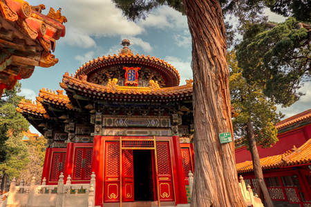 Arquitectura de la Ciudad Prohibida en Beijing