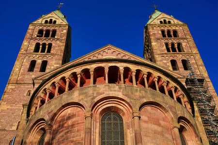 Fasada katedry w Speyer