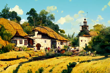A small village