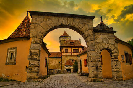 Röder Gate, Rothenburg ob der Tauber