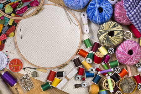 Embroidery materials