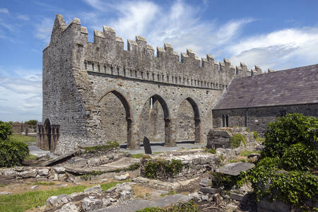 Ruiny katedrály Ardfert, grófstvo Kerry