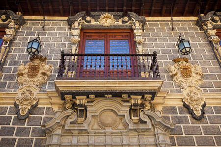 Balcony of Palacio de la Madraza, Granada