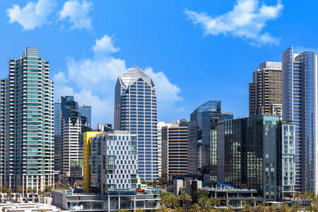 Небостъргачи в Сан Диего