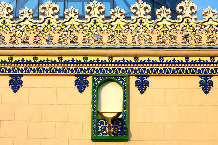 Orientalisches Ornament an der Wand
