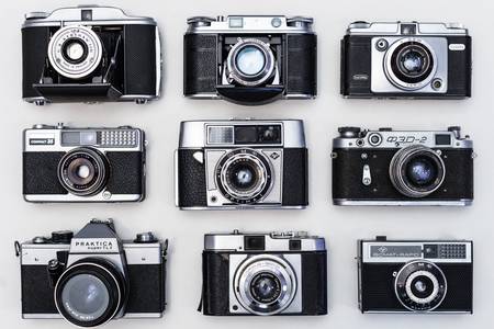 Vecchie fotocamere