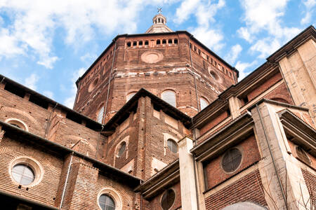 Facade of Pavia Cathedral