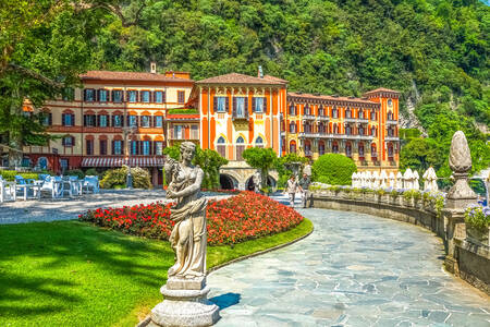 Villa d'Este in Cernobbio aan het Comomeer