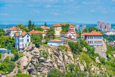 Panorama over Plovdiv