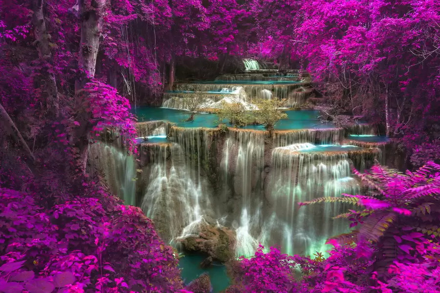 Erawan waterfall
