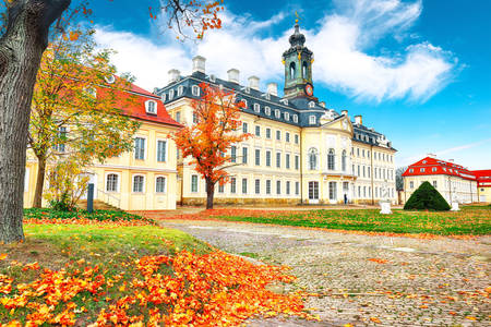 View of Hubertusburg Castle