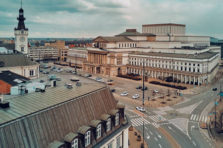 Marshalkowska Street in Warsaw