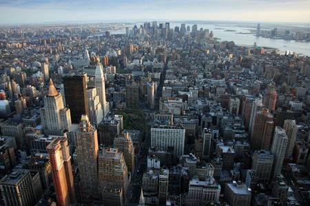 Blick auf Manhattan