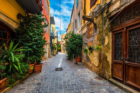 Street in Chania town