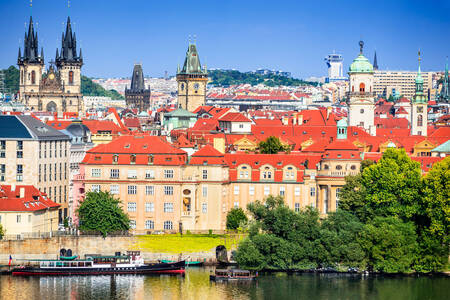 Arhitectura debarcaderului orașului vechi, Praga
