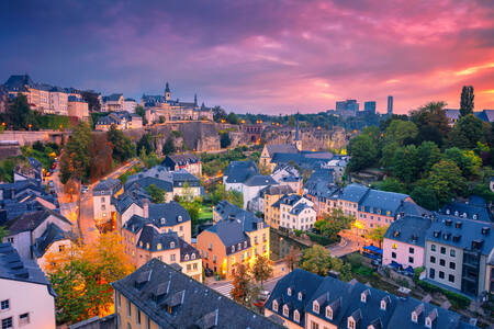 Вечерний Люксембург