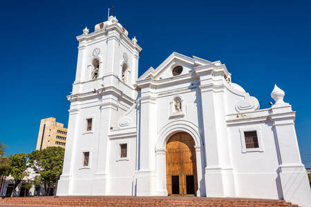 Λευκός καθεδρικός ναός Santa Marta, Κολομβία