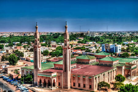 Mosquée saoudienne à Nouakchott