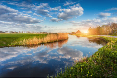 River in the Netherlands