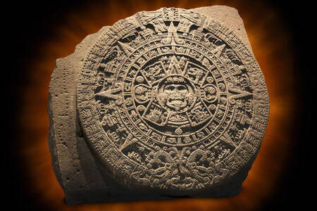 Aztekisk arkæologisk solkalender