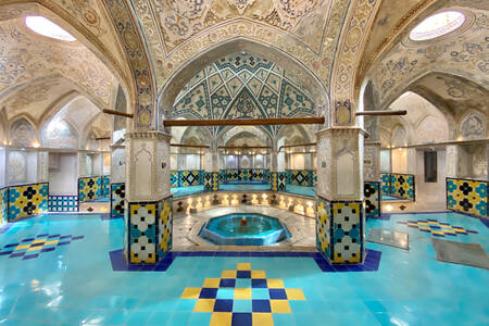 Bad van Sultan Amir Ahmad in Kashan