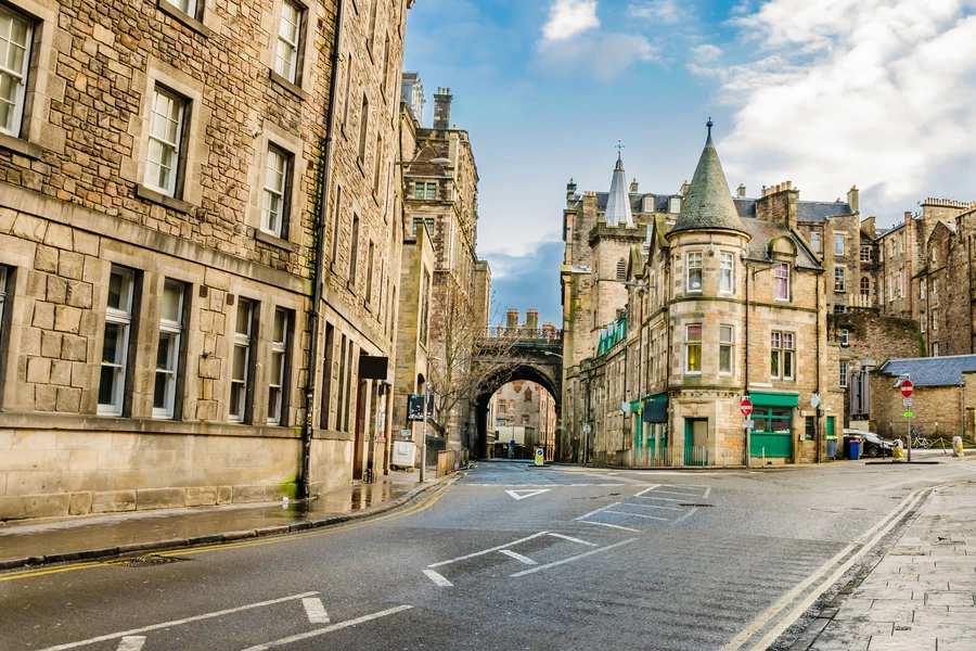A street in Edinburgh's Old Town