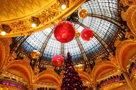Рождественская ярмарка в Париже