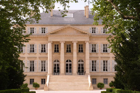 L'edificio principale della tenuta Chateau Margot