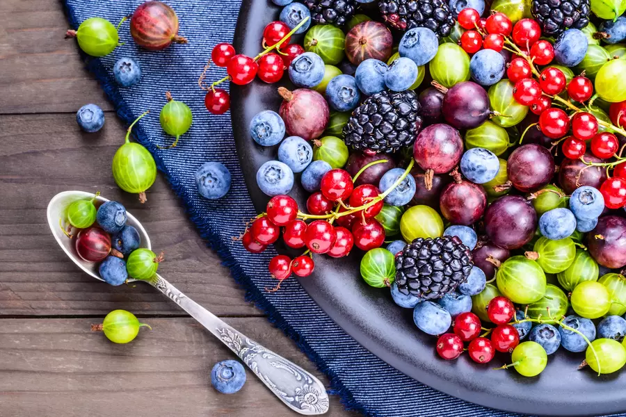 Berry platter