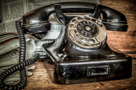 Vintage telefón