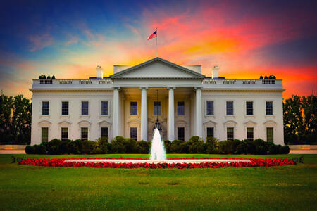 Белият дом във Вашингтон