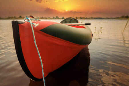 Kayak rosso