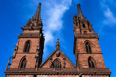 Towers of Basel Cathedral