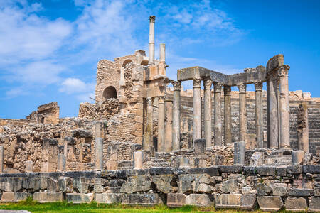 Oude Romeinse stad in Tunesië